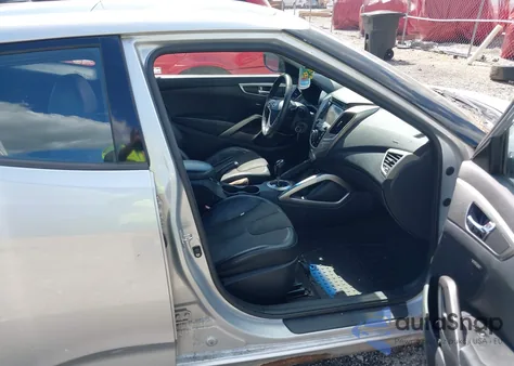 2012 Hyundai Veloster Base W/Black из США, поврежденный, VIN KMHTC6AD2CU061478